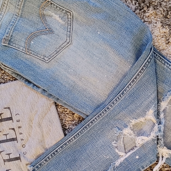 ⚡COPY - Levi's 524 too super low Size 9 medium - Picture 9 of 12